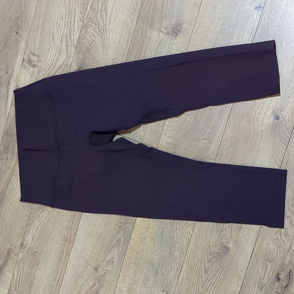 Lululemon Wunder Under Crop Dark purple Leggings Size 8 - Picture 5 of 10